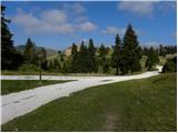 Za Ušivcem - Gradišče (Velika planina)